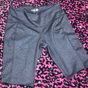 Old navy grey biker shorts